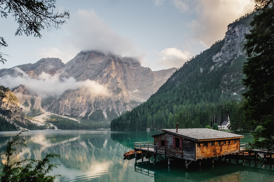 Mountain lake memory